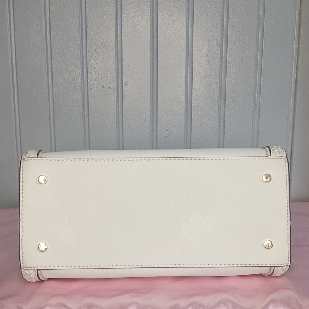 Kate Spade Reiley Straw Medium Dome Satchel - Picture 6 of 8